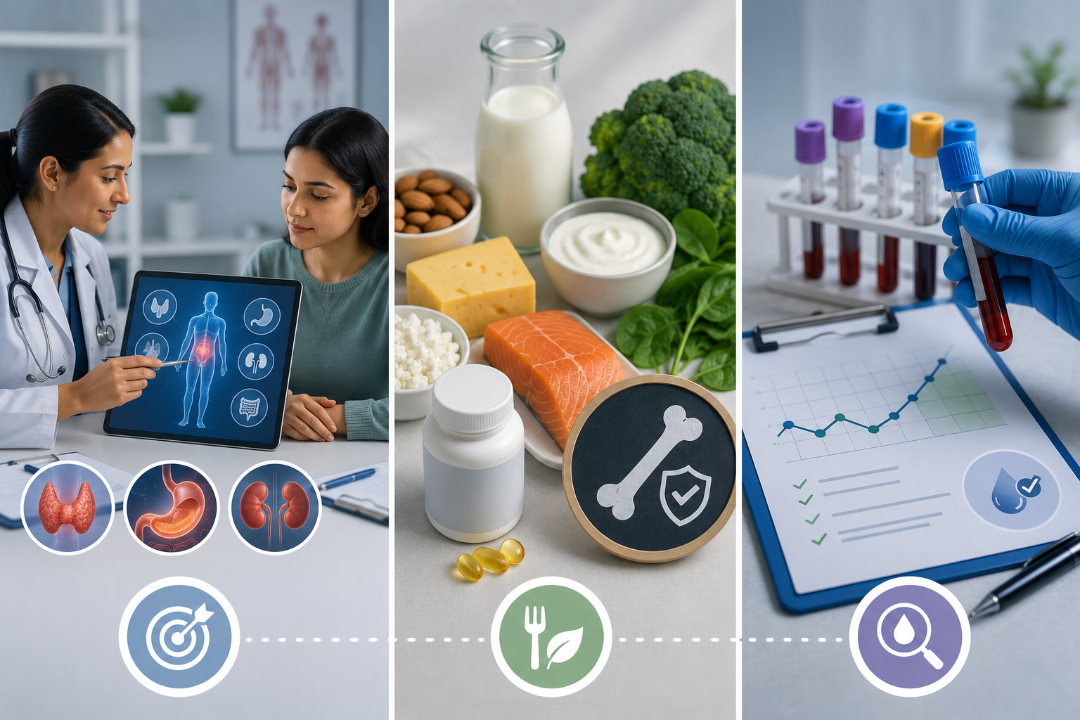 Calcium level blood test
