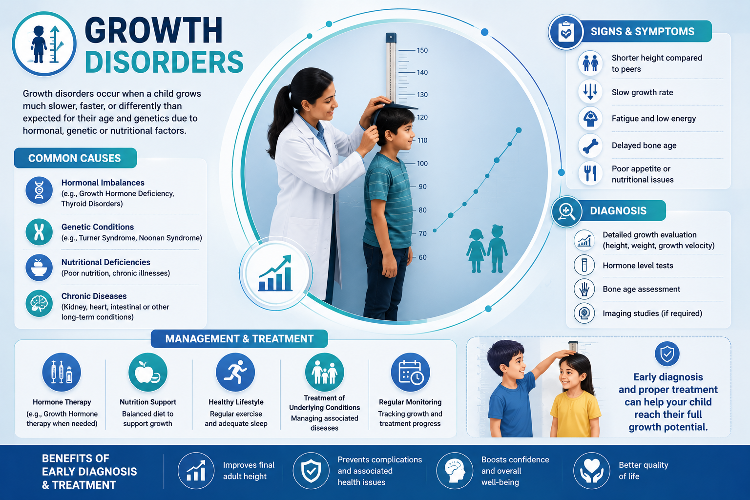 Growth disorders treatment